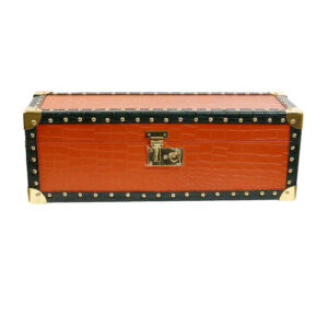 Neo Burnt Orange croco 5 watch case